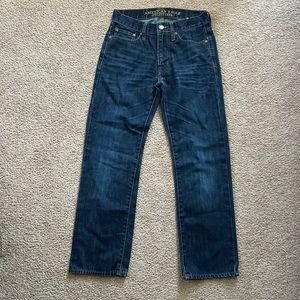 American eagle dark jeans